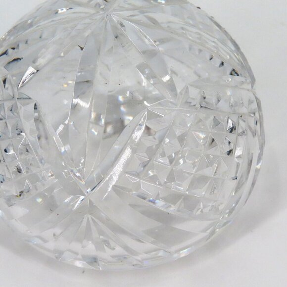 Waterford Crystal Glass Ireland Diamond Cut Paperweight Executive Office Desk - Picture 7 of 13